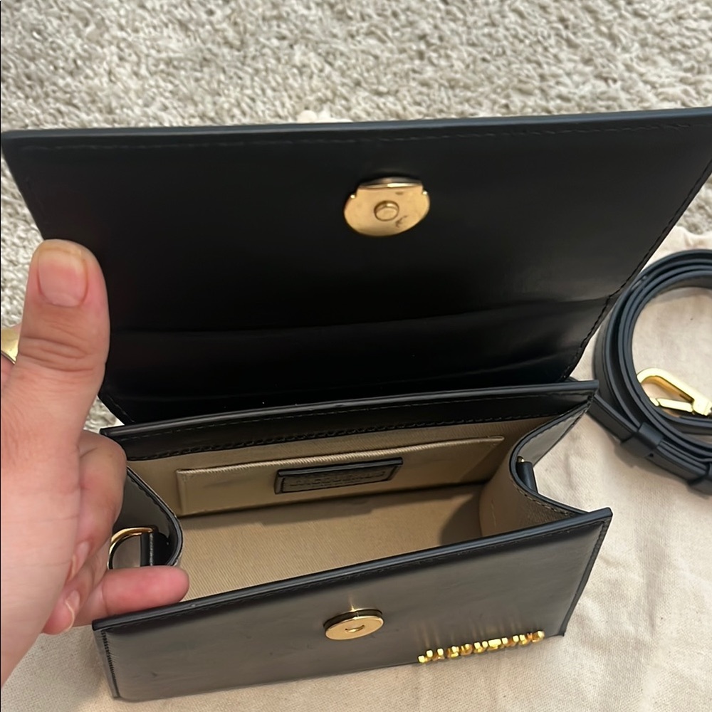 Jacquemus Black Leather Women's Bag - Picture 3 of 6